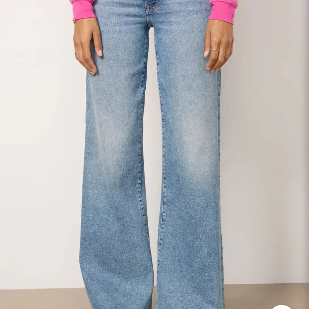 Good America Good Waist Palazzo Jeans - Picture 13 of 13